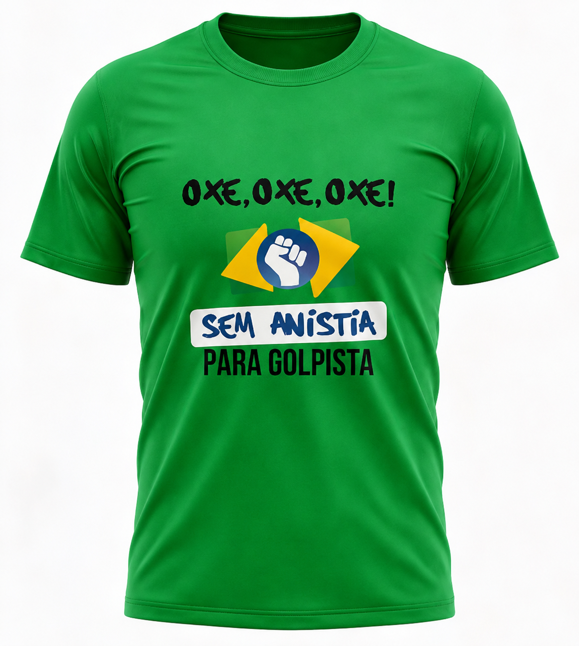 Camiseta Oxê, Oxê, Oxê! - Sem Anistia Para Golpista