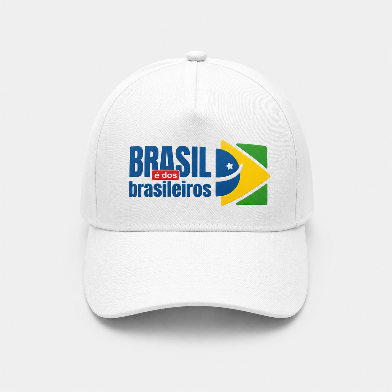 Boné Brasil é dos Brasileiros - Branco