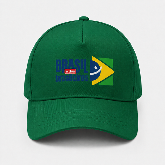 Boné Brasil é dos Brasileiros - Verde
