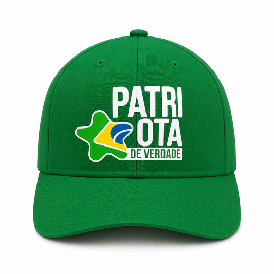 Boné Patriota de Verdade Verde