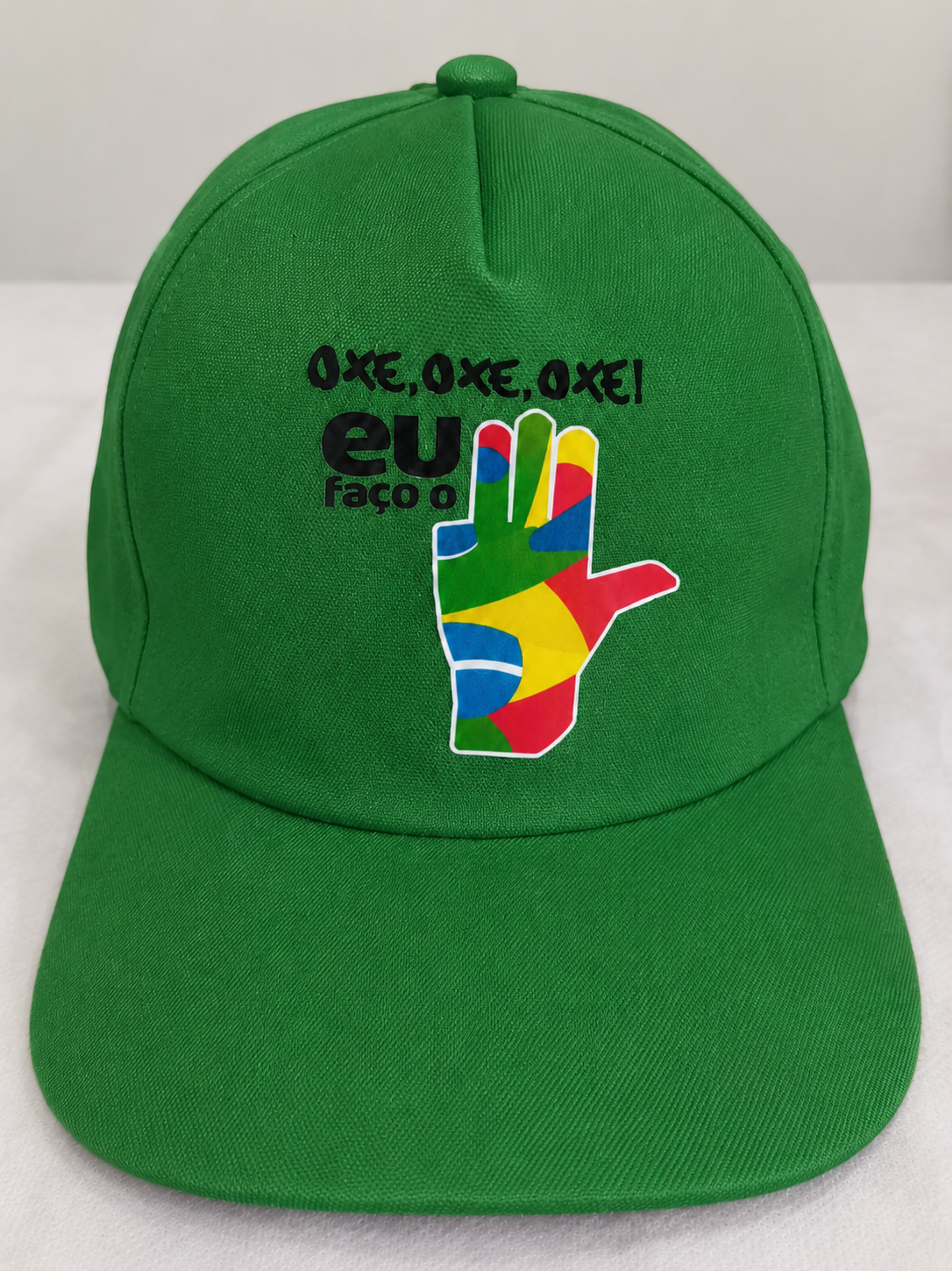 Boné Oxe, Oxe, Oxe! Eu faço o L - Verde