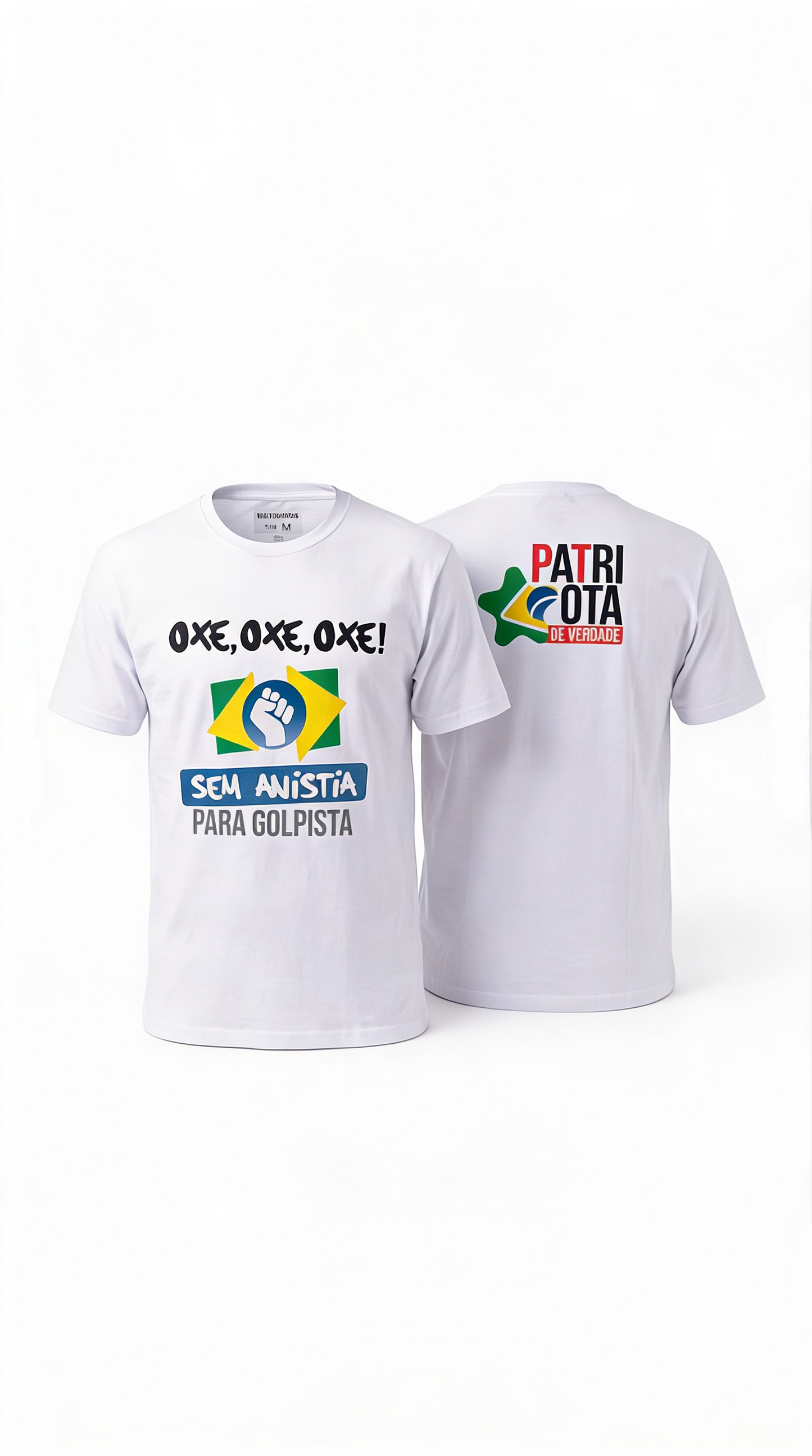 Camiseta Oxê, Oxê, Oxê! - Sem Anistia Para Golpista