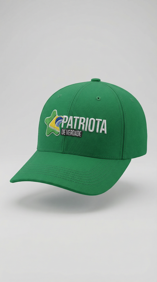 Boné Patriota de Verdade - Verde