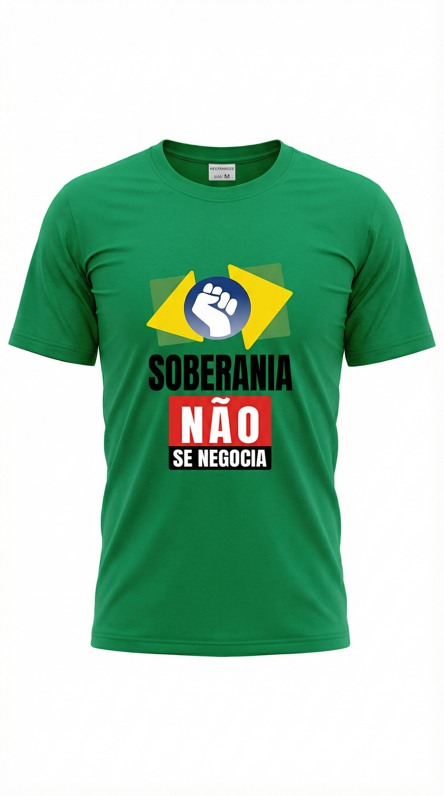 Camiseta Soberania Não Se Negocia